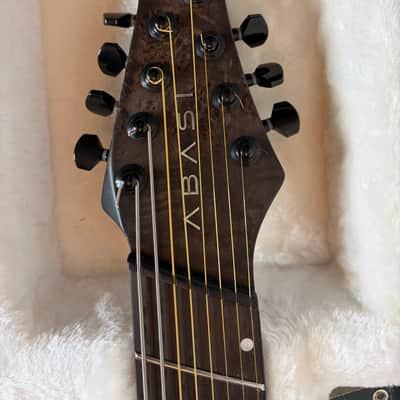 Abasi Concepts Larada Legion 8 2020 - Satin Black/Burl w/ OHSC image 4