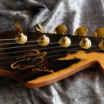 Build to order GB Liuteria Boutique Petra 6 string fiber optic lights edition image 17
