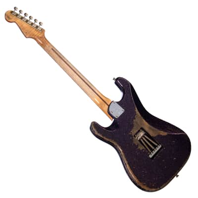 Fender Custom Shop MVP 1960 Stratocaster Ultimate Relic - Pink and Purple Stardust - Masterbuilt Andy Hicks - Dealer Select Master Vintage Player Series Electric Guitar - NEW! image 10