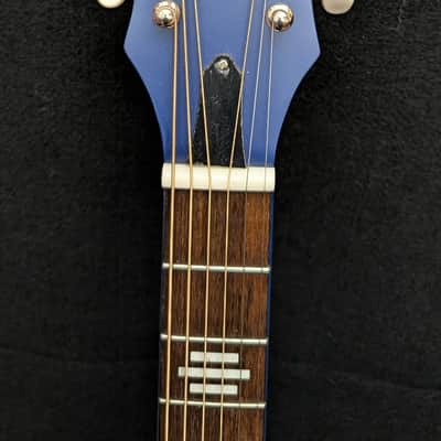 2022 Recording King Dirty 30s Single O Resonator, Wabash Blue image 4