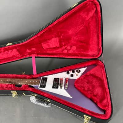 Kirk Hammett Signature Flying V Purple inkl. original Hardshell Case image 17
