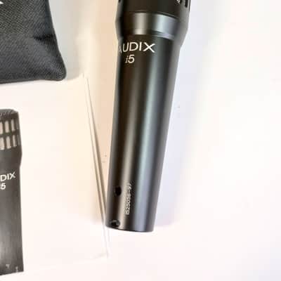 Audix i5 Cardioid Dynamic Instrument Microphone 2010s - Black image 2
