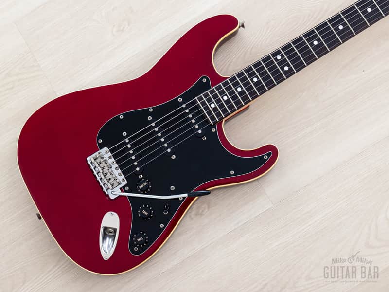 2004 Fender Aerodyne Stratocaster AST-65 Electric Guitar Candy Apple Red w/ Hangtags, Japan CIJ