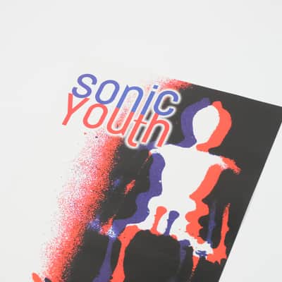 Sonic Youth Nyc Ghosts and Flowers Poster 11"x17" Owned by Sonic Youth image 4