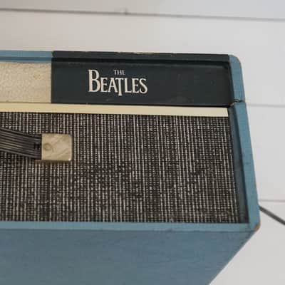 1964 Beatles NEMS Vintage Record Player 100% Original. Rare. Unrestored Free shipping.  #B028 image 7