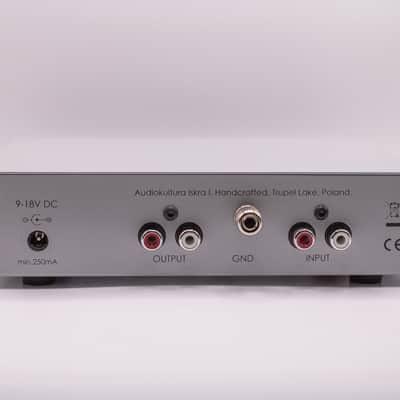 Audiokultura Iskra1 RIAA Phono Preamplifier. Silver Plain. image 2