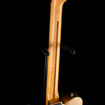 Pre Owned 2009 Fender Custom Shop Custom Deluxe Telecaster HLE Gold With OHSC image 12