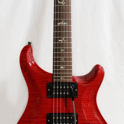 1999 Paul Reed Smith PRS Custom 24 USA Flame Maple Top Transparent Red Electric Guitar w/ OHSC image 7