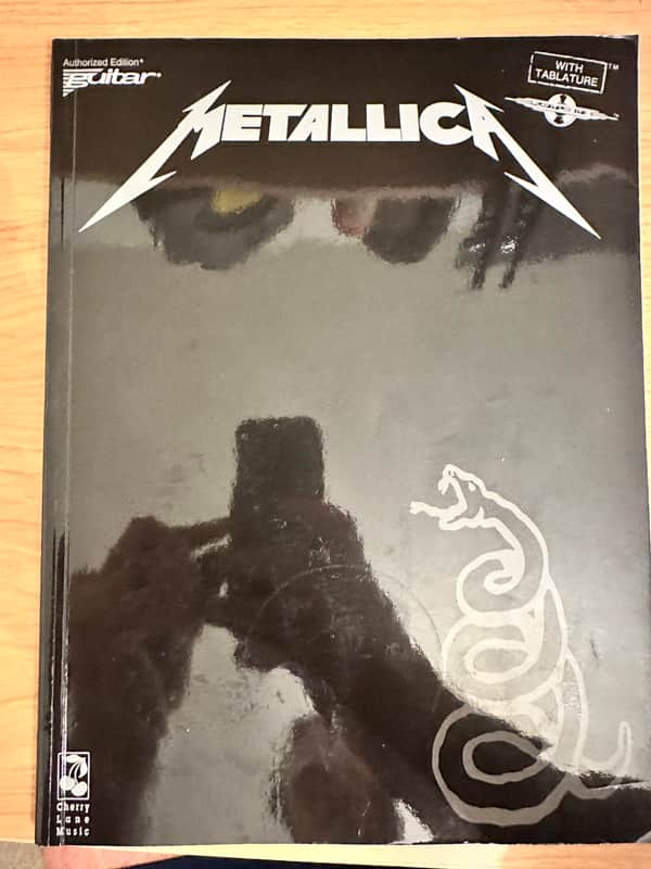 Metallica - Black Album guitar tab book image 1