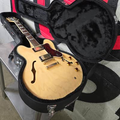 Epiphone Sheraton II 2012 - Natural- w/ Gator Hard Case image 18