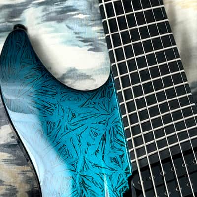 Aristides 070s - Dark Teal Crystalized Burst Custom image 8
