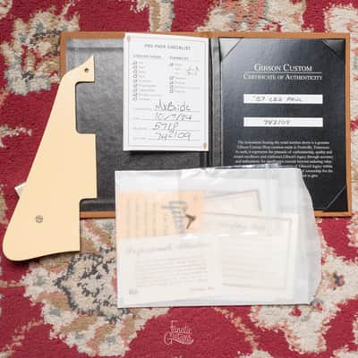Gibson Les Paul Standard '57 Reissue Left-Handed - Goldtop Darkback VOS #742109 Second Hand image 23
