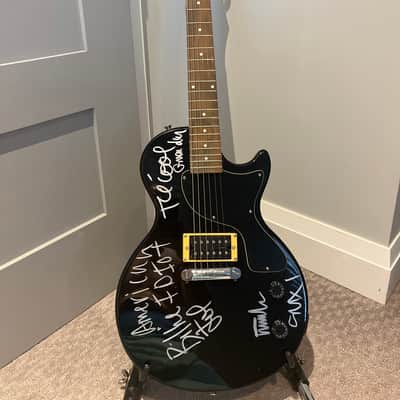 Signed by Green Day -Epiphone Les Paul Junior Humbucker 2006 - 2015 - Ebony image 2