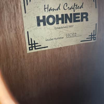 Hohner HC02 1/2 Classical Acoustic Guitar 2010s - Natural image 3