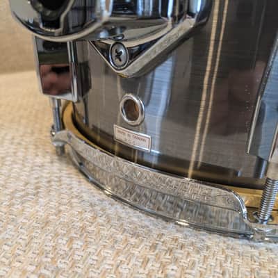 Pearl Maple Shell MX 10" x 8" Tom 1980s - Brushed Silver Metallic image 14