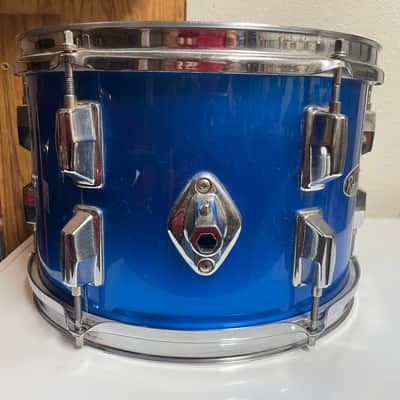 Reuther Mounted 12" Tom 1970's - Blue image 4