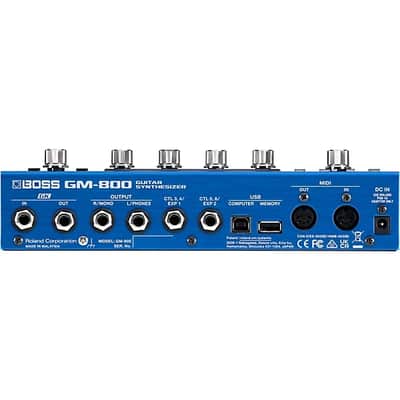 BOSS GM-800 Guitar Synthesizer Effects Pedal 2025 -( HOT NEW ITEM FROM BOSS :) image 4