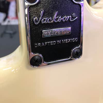 Jackson Pro Origins 1985 San Dimas SD1A H FR, Maple Fingerboard, Vanilla Shake with Gig Bag image 7