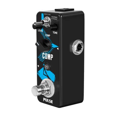 Pulse COMP PT-33 Compressor Guitar / Bass Effect Pedal image 3