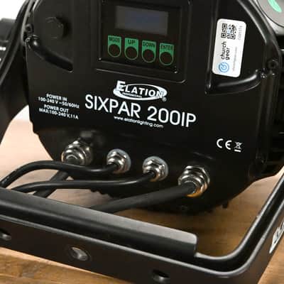 Elation SIXPAR 200IP 12x 12W RGBAW+UV LED IP65 Par Fixture CG013T4 image 6