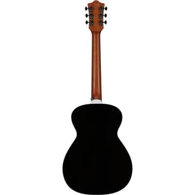 Guild M-260E Deluxe Concert Acoustic-Electric Guitar, Edge Burst image 3