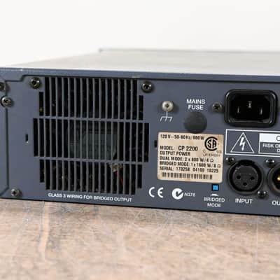 Electro-Voice (EV) CP2200 2-Channel Power Amplifier CG006FR | Reverb