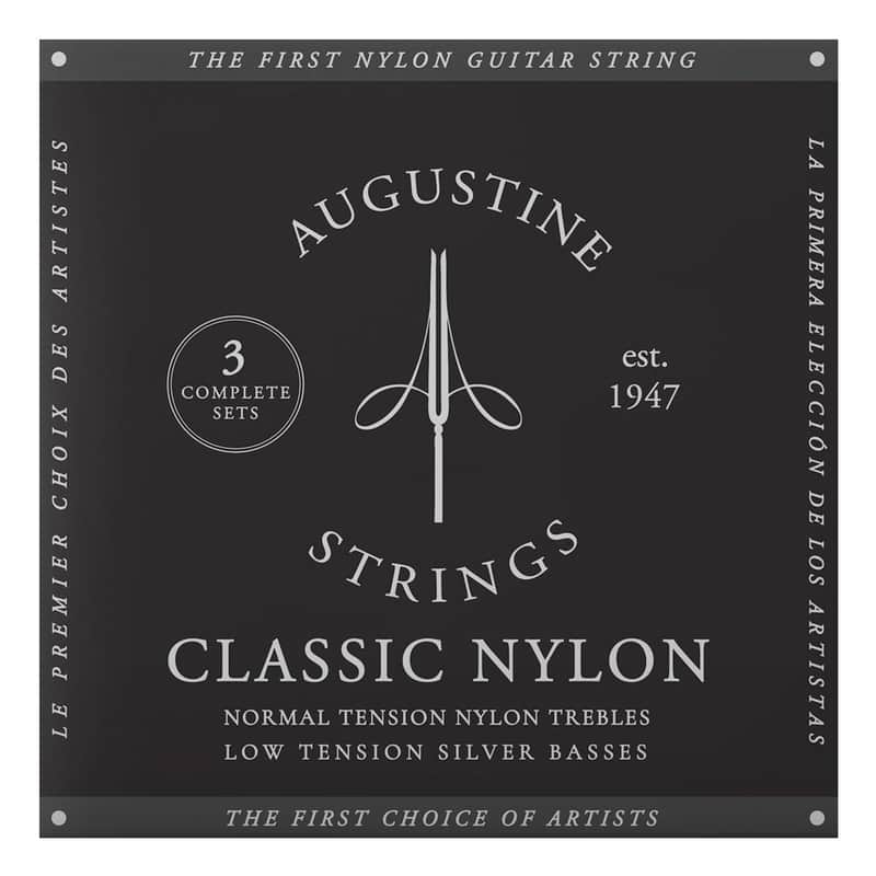 Augustine Black Label String Set - 3 Pack image 1