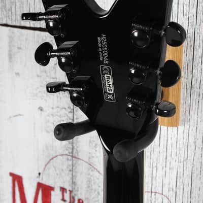 Dean ML 79 Solid Body Electric Guitar Black To Blue Fade Finish image 12