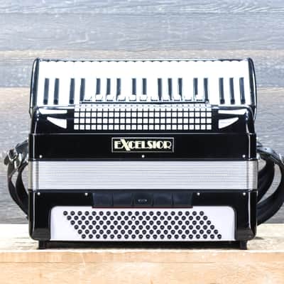 Excelsior Model 1320E 120-Bass 41-Key 11-Treble Switch Piano Accordion w/Case image 1