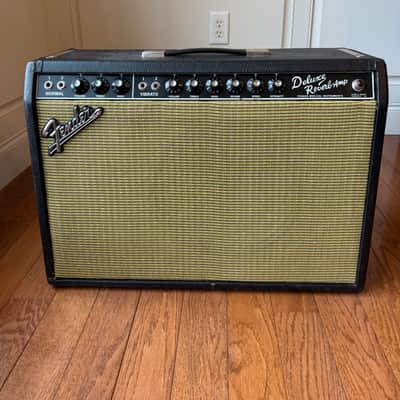 1967 Fender Deluxe Reverb Blackface image 2