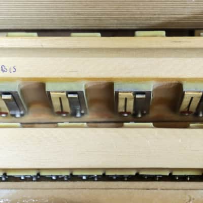 Dino Baffetti 85 LN Eight Bass Series 21-Button Walnut Diatonic Accordion w/Case image 14