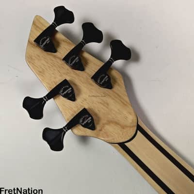 AC Guitars Krell 5-String Fretless Bass 34" Scale ACG Turkish Walnut 8.86lbs image 25