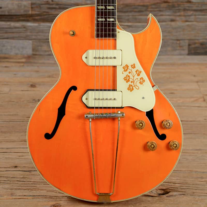 Gibson ES-295 Transparent Orange Refin 1953 (s065) image 1