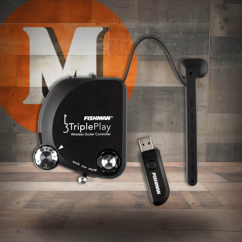 Fishman TriplePlay Bridge Wireless MIDI Pickup (PRO-TRP-302) image 1