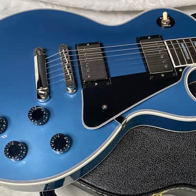 NEW! Gibson Les Paul Custom - Pelham Blue VOS - Dealer Select - Ebony Board - Authorized Dealer - Only 9.65 lbs - G07384 image 4