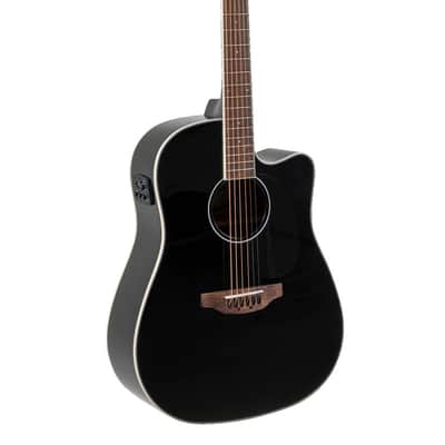 Ovation Applause Wood Classic Dreadnought Black Gloss Electro (AED96-5HG) image 2