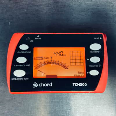 Chord Chord TCH300 - Instrument Tuner 2018 ORANGE image 5