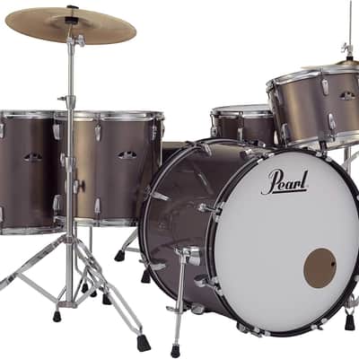 Pearl Roadshow Drum Set 5-Piece Complete Kit with Cymbals and Stands, Bronze Metallic (RS525WFC/C707) image 2