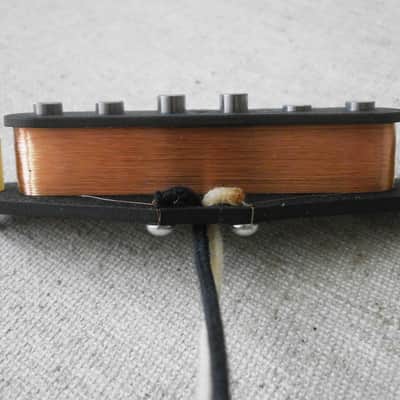 Stratocaster BRIDGE Pickup DAVID GILMOUR Black Strat / THE EDGE 14,2kOhm 1976-79 FS-1  Clone Q Pickups Pink Floyd U2 Strat Guitar image 2