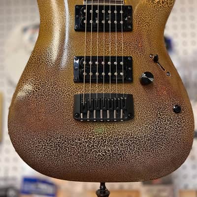 Ibanez RGIR27FE Iron Label custom crackle finish image 1