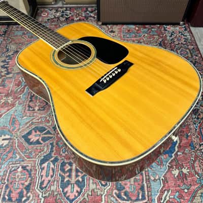 70's K Country Brazilian Rosewood by Kasuga D-350C X-Braced image 6
