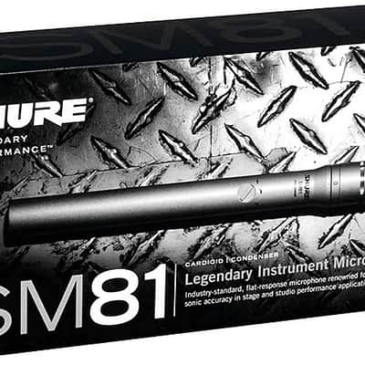 Shure SM81 Condenser Instrument Microphone image 2