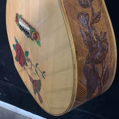 Blueberry Baritone Acoustic Guitar - Handmade and Build to Order image 9
