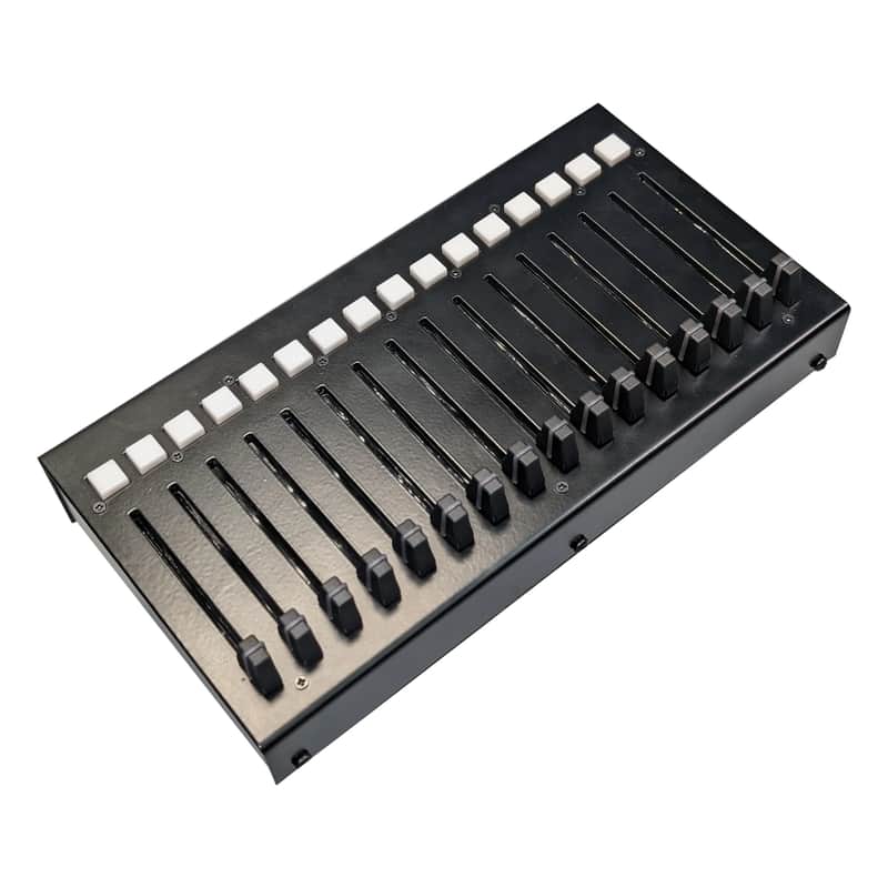 Michigan Synth Works XVI-M Desktop MIDI Fader Controller (Black