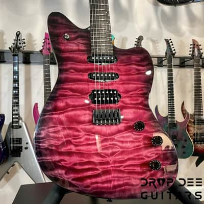 SMP Custom Shop Ichor Electric Guitar w/ Case-Red Quilt image 3