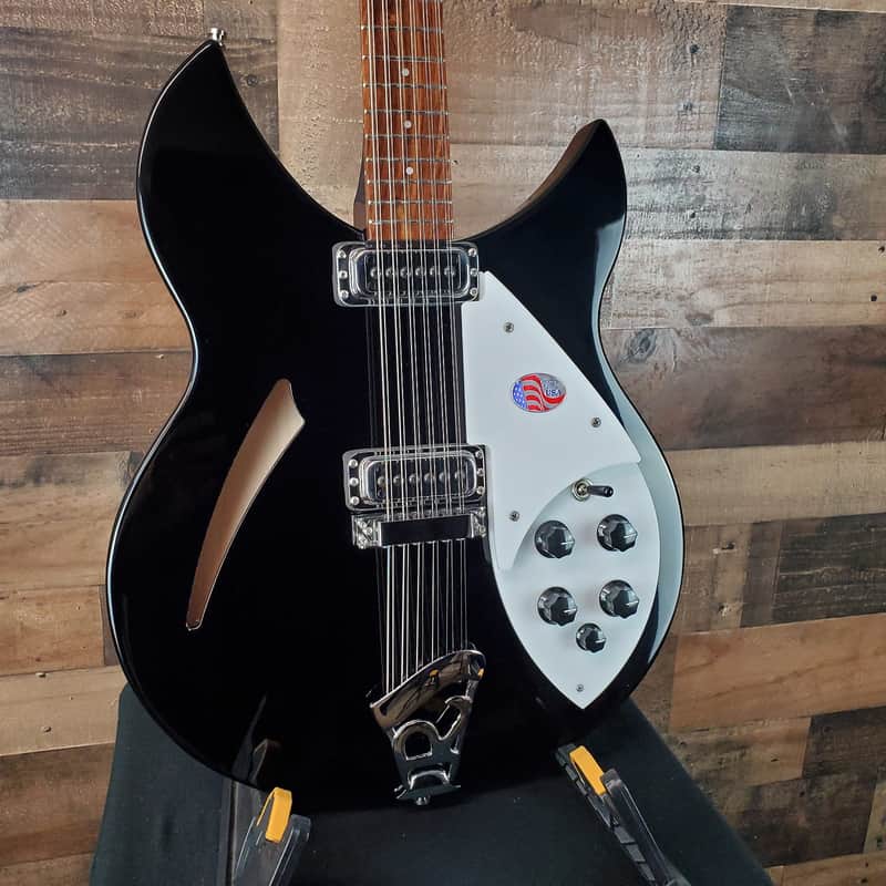 Rickenbacker 330/12 Jetglo Semi-Hollow Electric, OHSC, Free Ship Authorized Dealer 725 image 1