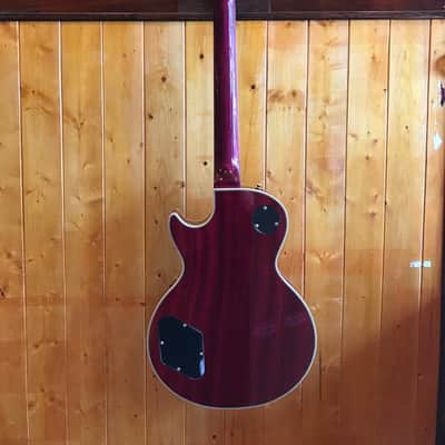 Wolf WLP 750T Electric Guitar - Trans Purple w/Hard Case image 13