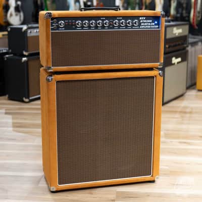 Amplified Nation Six String Sustain 50W Head & 212 Cab – Golden Brown Suede image 1