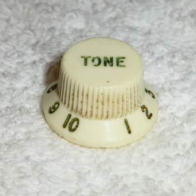 Fender Stratocaster 1969 Tone Knob 1970 1971 1972 Very Good Condition Cool Patina image 6