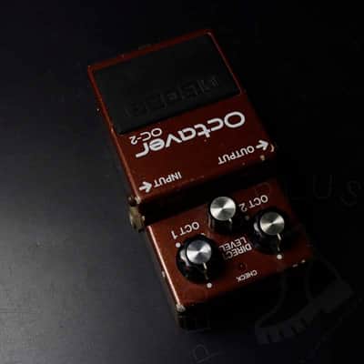 Boss OC-2 Octaver (Black Label) 1982 - 1984 - Brown image 3